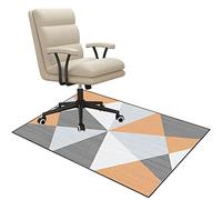 Tapis de chaise pour sols durs - Tapis de protection du sol en bois - Lavable - Tapis de protection du sol pour bureau - Plusieurs tailles (l 100 x 120 cm)