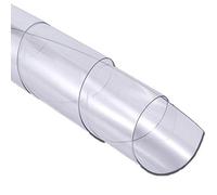 Tapis de chaise robuste en PVC transparent 90 x 90 cm, anti-rayures et antidérapant, 1,5 à 3 mm d'épaisseur, parfait pour la maison et le bureau, durable et fiable