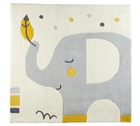 Tapis de chambre 110x110cm Babyfan Jaune G