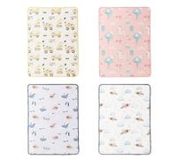 Tapis de change pour couche imperméable à motif mignon, tapis anti-urine absorbant, tapis à langer, coussin de matelas doux réutilisable et lavable, cadeau pour Halloween et le jour de Thanksgiving 1