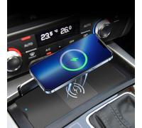 Tapis de charge sans fil compatible Qi pour modèles A6, A7, S6, S7, RS7 2009-2018 avec support de charge rapide de 15 W