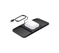 Tapis De Charge sans Fil pour Voiture | Chargeur De Smartphone pour Véhicule | Chargeur Rapide pour Téléphones Tablettes Écouteurs Conducteurs Opérateurs De Véhicules