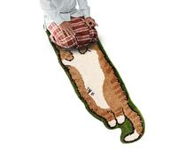 Tapis de chat pour chambre à coucher | Tapis unique antidérapant de dessin animé, paillasson doux, tapis de sol pour la douche à côté du lit, décoration chambre très bon goût