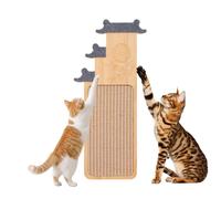 Tapis de chat pour chat - autocollant qui ne nécessite pas de trous | griffoir vertical mural | pour chats de race petite moyenne, grands animaux ennuyés salle à manger salon chambre