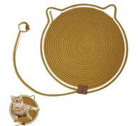 Tapis De Chat Tissé, Tapis De Grattage Universel Quatre Saisons pour Chiens, Tapis De Grattage pour Petits Chiens pour Chats D'intérieur Tapis De Grattage pour Chats (Brown,50 * 50cm)