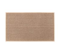 Tapis de cheminée Tapis de cuisine antidérapant lavable et absorbant, tapis, devant l'évier, for sol, buanderie(Brown,44cmx120cm)