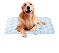Tapis de chenil pour chiot Pet Cooling Mat Cat Summer Cooling Pad | Tapis de refroidissement extra large, tapis de refroidissement spécifiquement pour chiens moyens et grands