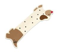 Tapis de chevet Cue, tapis pour chien mignon,Tapis de chambre à coucher pour chien drôle avec base antidérapante | Adorables tapis pelucheux de teckel, tapis de forme irrégulière, tapis de porte d'ent