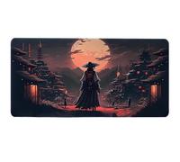 Tapis de clavier de style chinois - 15,8 x 35,4 pouces imperméable | Taille du tapis de jeu XL, protection de bureau de bureau, zone de douce