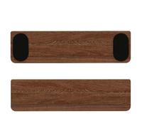 Tapis de clavier ergonomique, repose-poignet, antidérapant, sensation délicate, huile de cire environnementale, inclinaison à 6°, repose-main en bois de noyer pour 61 à 108 touches