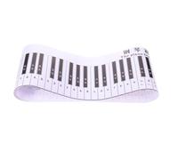 Tapis de Clavier Piano Guide de Notes pour Débutants, Portable | PVC Double Face Laminé, Lecture Claire des Notes, Usage Maison et Cours de Musique, pour Apprentissage