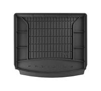 Tapis de Coffre 3D TPE Premium Compatible avec Renault Koleos II 2017 à 2023, Bac de Protection de Coffre Intérieur antidérapant Revêtement de Coffre Bords Hauts pour Voiture Noir