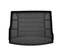 Tapis de Coffre 3D TPE Premium Compatible avec VW Tiguan II 2016-2022 | Bac de Protection de Coffre Intérieur antidérapant Revêtement de Coffre Bords Hauts pour Voiture Noir