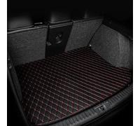 Tapis de coffre arrière de voiture pour A6 C7 Station Wagon pour Avant 4G 2011-2018 - Tapis de protection étanche (vélo rouge SIGIE)