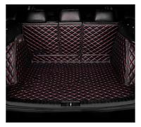 Tapis De Coffre Arrière De Voiture pour Idéal pour Mur pour Haval H5 pour Hover H5 2023 2024 2025 Protection De Coffre(Black Red-B)