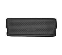 Tapis de coffre arrière ELEMENT pour Opel Zafira Monospace 7 places - 2013-2015 - Bac de coffre TPE sur mesure - 3e rangée en place
