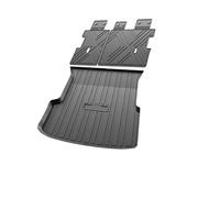 Tapis de Coffre arrière en TPE Compatible avec Les Accessoires de Voiture Xpeng G9 2022-2025, Doublure de Plateau de Rangement, Tapis de Coffre, Outils(Bronze Yellow)