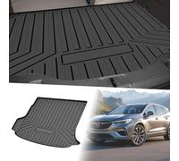 Tapis De Coffre Arrière Plat Pour Buick Envision 2021-2024 Avec Motif À Rayures Verticales, Antidérapant