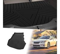 Tapis De Coffre Arrière Plat Pour Lexus Es 2005-2012 Avec Motif De Rayures Et Triangles, Antidérapant