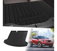 Tapis De Coffre Arrière Plat Pour Nissan Kicks 2018-2023 Avec Motif À Rayures Verticales, Antidérapant