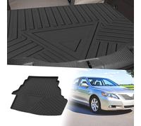 Tapis De Coffre Arrière Plat Pour Toyota Camry 2006-2011 Avec Motif Rayures Et Triangles, Antidérapant