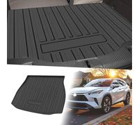 Tapis De Coffre Arrière Plat Pour Toyota Venza 2022-2024 Avec Motif À Rayures Verticales, Antidérapant