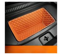 Tapis De Coffre Arrière pour BYD pour Sealion 7 2024-2025 Tapis De Coffre De Voiture en Cuir Protection Fond Imperméable Décoration Intérieure Voiture(1pcs Orange)