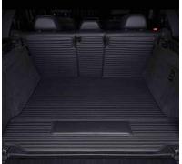 Tapis de Coffre Arrière pour BYD Tang 5-Seater, Bac de Protection Voiture, Bac de Coffre Protection, Imperméable, Tapis Cuir Résistant, Anti-Rayures,Backrest Style-A Black