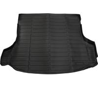 Tapis De Coffre Arrière Pour Genesis Gv70 2022-2025 En Tpe Noir Antidérapant Avec Motif De Grille Longue
