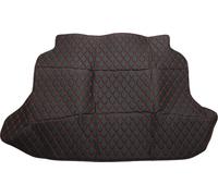 Tapis De Coffre Arrière Pour Honda Crv 2002-2006 En Cuir Microfibre Xpe Noir Avec Motif En Diamant 3D En Relief
