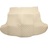 Tapis De Coffre Arrière Pour Honda Crv 2007-2011 En Cuir Microfibre Xpe Beige Avec Motif Circulaire 3D En Relief