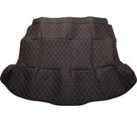 Tapis De Coffre Arrière Pour Honda Crv 2007-2011 En Cuir Microfibre Xpe Noir Avec Rebord Surélevé Et Motif En Diamant 3D