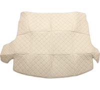 Tapis De Coffre Arrière Pour Honda Crv Hybrid 2017-2021 En Cuir Microfibre Xpe Beige Avec Motif Circulaire 3D En Relief