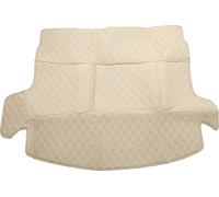 Tapis De Coffre Arrière Pour Honda Crv Hybrid 2017-2021 En Cuir Microfibre Xpe Beige Avec Motif En Diamant 3D. Protège-Bagages De Coffre.