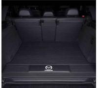 Tapis de Coffre Arrière pour Mazda MX30 2020-2024, Bac de Protection Voiture, Bac de Coffre Protection, Imperméable, Tapis Cuir Résistant, Anti-Rayures,Backrest Style-A Black