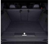Tapis de Coffre Arrière pour Suzuki SX4 Hatchback 2007-2018, Bac de Protection Voiture, Bac de Coffre Protection, Imperméable, Tapis Cuir Résistant, Anti-Rayures,Backrest Style-A Black