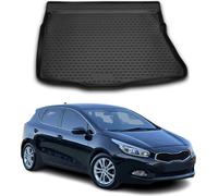 Tapis de coffre bac à bagages pour Kia Ceed 2012-2018 bicorps caoutchouc TPE