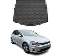 Tapis de coffre Bac de coffre pour VW e-Golf 2014-2020 Caoutchouc TPE Noir