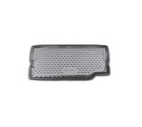 Tapis de Coffre Bac de Protection Antiderapant en Caoutchouc sur Mesure Land Rover Defender 90 110 2007-2020 Banquette arrière dépliée