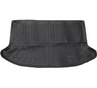 Tapis De Coffre Cargo Liner Pour Kia Soul 2020-2024 - Non Compatible pour Kia Soul Ev - Noir - Tpe - 1 Pièce - Motif À Rayures Plates - Antidérapant