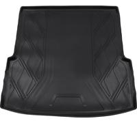 Tapis De Coffre Cargo Liner Tapis De Coffre Tapis De Coffre Pour Bagages Pour Bmw I4 5 Places 2022-2025 Noir Tpe 1 Pc Face Plate Motif Diamant Arrière Antidérapant