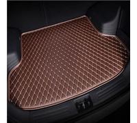 Tapis de Coffre Compatible avec BMW 7 Series 2005-2008(no Fence on The Left Side) Doublure de Coffre en Cuir Tous Temps,Brown