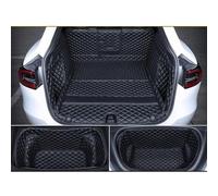 Tapis de coffre Compatible avec Tesla pour Model Y 2022 2023 Tapis de coffre de voiture avant et arrière, doublure de protection complète, coussin décoratif de coffre(2,B)