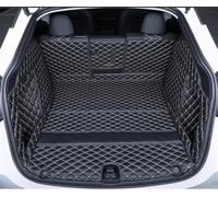 Tapis de coffre Compatible avec Tesla pour Model Y 2022 2023 Tapis de coffre de voiture avant et arrière, doublure de protection complète, coussin décoratif de coffre(1,A)