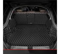 Tapis De Coffre De Voiture À Couverture Complète, Accessoire De Protection pour Toyota pour Crown pour Kluger 2021 2022 2023 Tapis Coffre Voiture(Black-Beige,Model B)