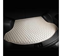 Tapis de Coffre de Voiture, Modèles Personnalisés Tapis de Sol en Cuir Housse de Tapis Four Seasons. pour Mitsubishi Mirage VI Hatchback 2022,B