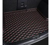 Tapis de Coffre de Voiture Personnalisé, Compatible pour HAVAL Jolion 2021+, Tapis de Coffre Haut, Imperméable, Décoration Intérieure,4-Black+Red