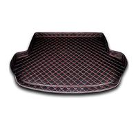 Tapis de Coffre de Voiture,pour BYD Seal U DM-i 2024 2025(Audio on The Right) Antidérapant Imperméable Protection Coffre Cargaison Doublure Accessories,Black Red