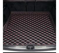 Tapis De Coffre De Voiture pour Civic pour Accord pour City pour CRV pour CRZ pour Crosstour pour Elysion pour Fit pour Jade pour Odyssey pour Avezel Tapis Coffre Imperméable Antidérapant(Noir Rouge)