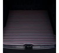 Tapis de Coffre de Voiture pour CRV 2017-2020 2021（Upper Layer）, Cuir Imperméable Antidérapant Protection Coffre Cargaison Doublure Accessories,Black+Red